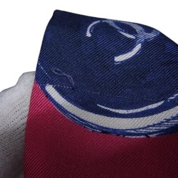 CHANEL Women's Silk Ribbon Scarf in Multicolor with Coco Mark - Picture 2 of 5